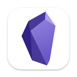 Obsidian app icon
